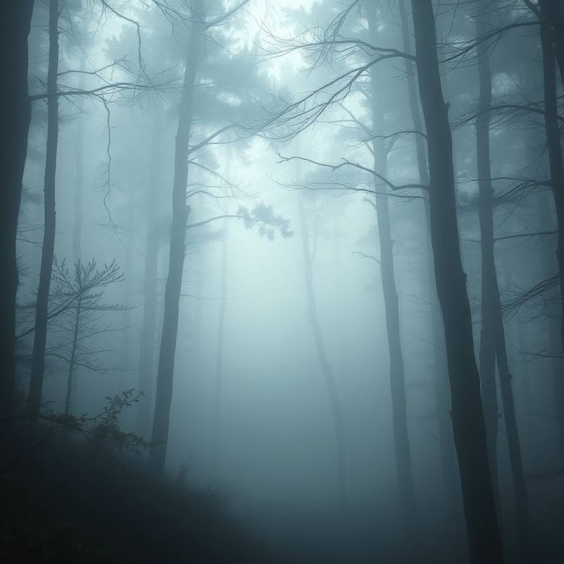 Forêt Mystique sous la Brume
