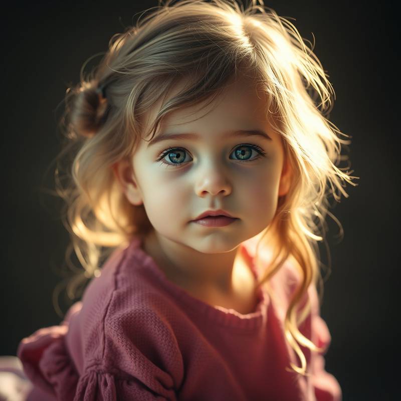 Portrait d'Enfant Rêveur
